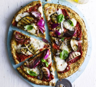 Cauliflower pizza crust